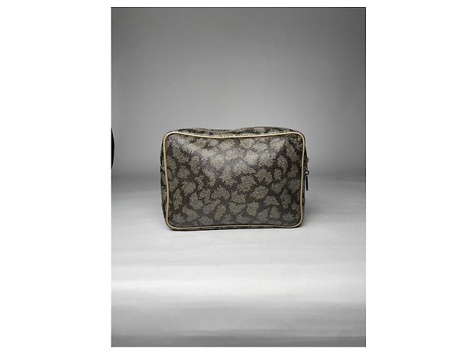 Clutch in pelle nera Yves Saint Laurent Nero - vista 3