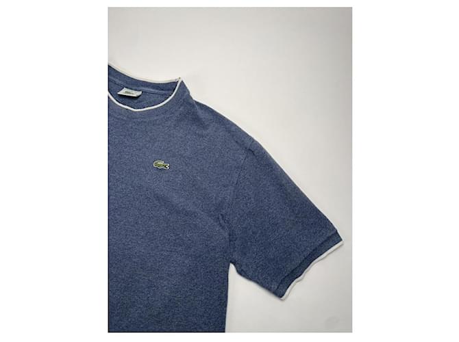 Camiseta de algodón azul Lacoste - vista 2
