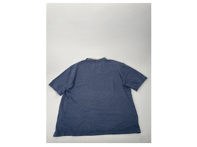 Camiseta de algodón azul Lacoste - vista 4