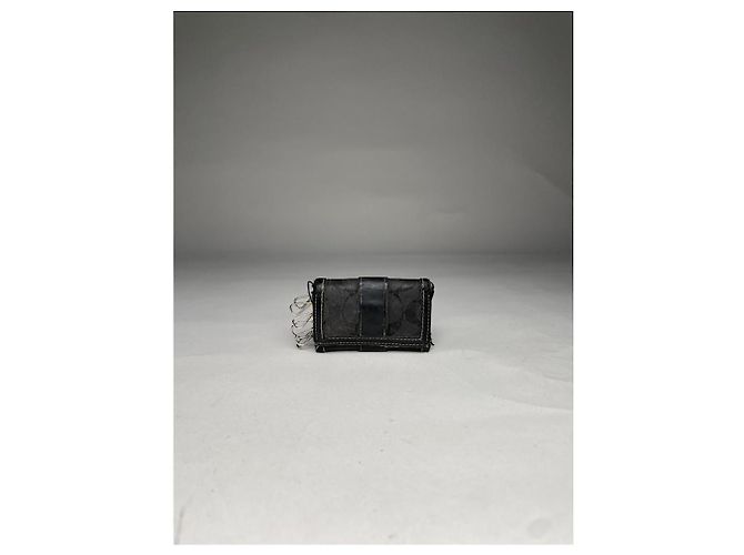Borsa in pelle nera Coach Nero - vista 3