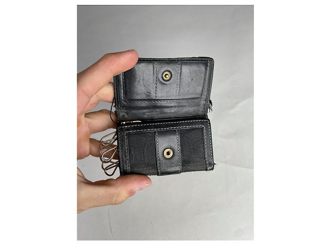 Borsa in pelle nera Coach Nero - vista 5