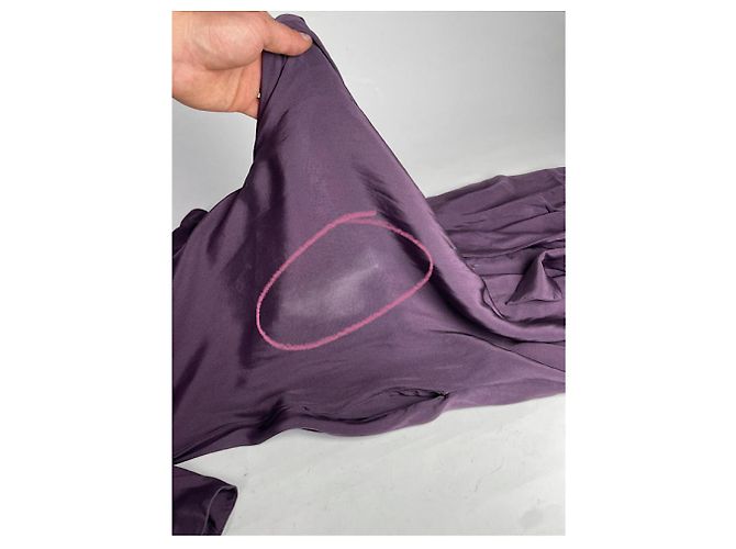 Abito in seta viola Marni Porpora - vista 3