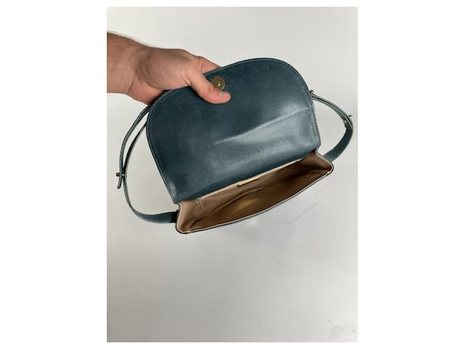Borsa in pelle verde Givenchy 4G - vista 2
