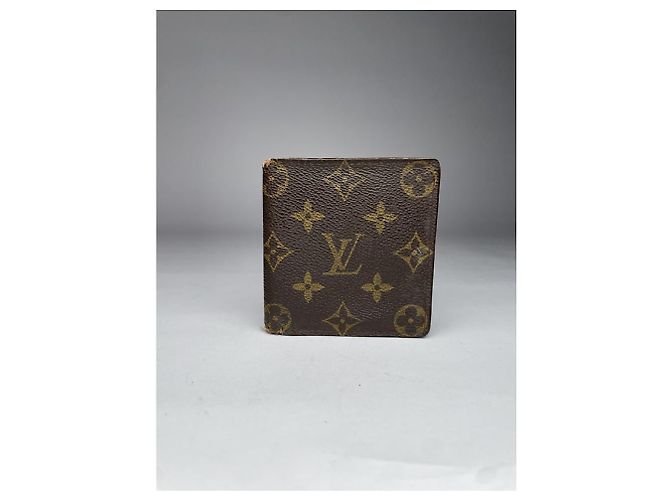 Borsa in pelle marrone Louis Vuitton - vista 2