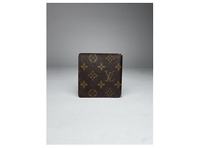 Borsa in pelle marrone Louis Vuitton - vista 3