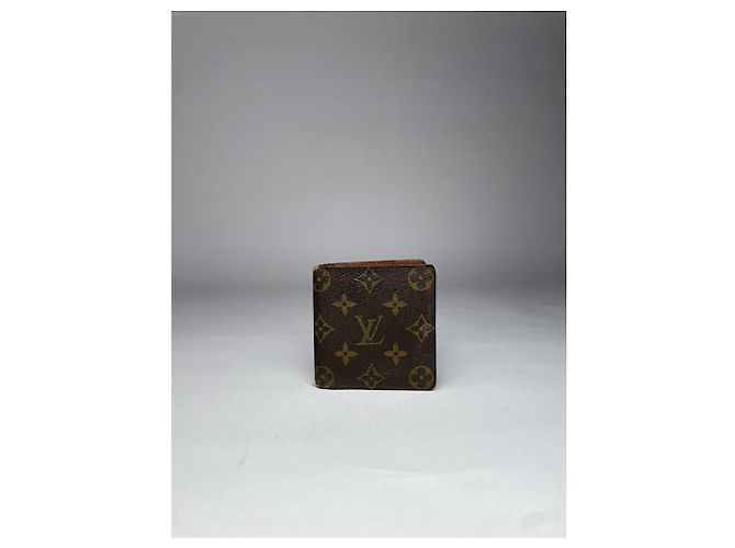 Borsa in pelle marrone Louis Vuitton - vista 4