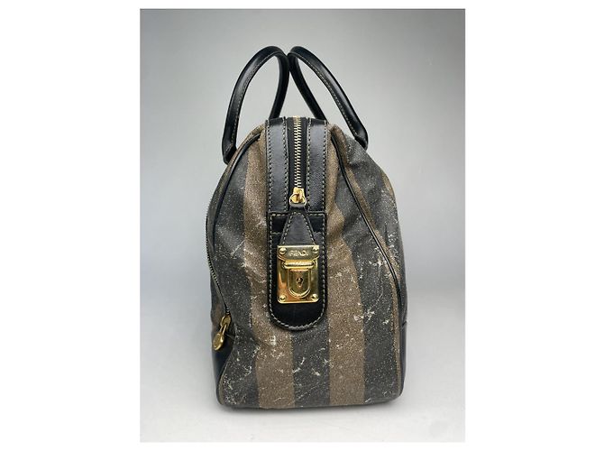 Fendi Baguette braune Leder Reisetasche - Ansicht 4