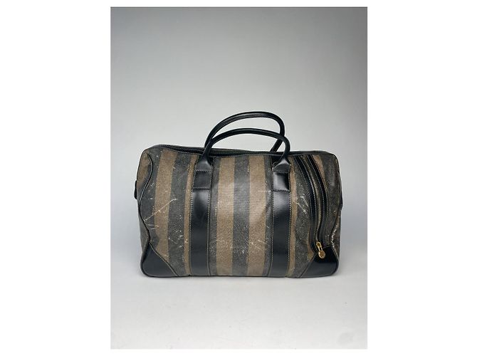 Fendi Baguette braune Leder Reisetasche - Ansicht 5