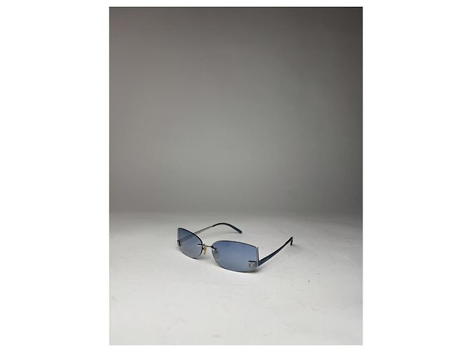 Loewe Blaue Metallsonnenbrille - Ansicht 5