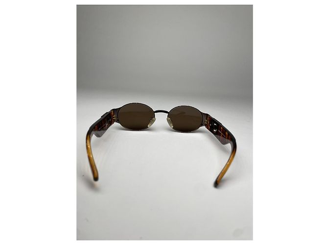 Fendi schwarze Metallsonnenbrille - Ansicht 3