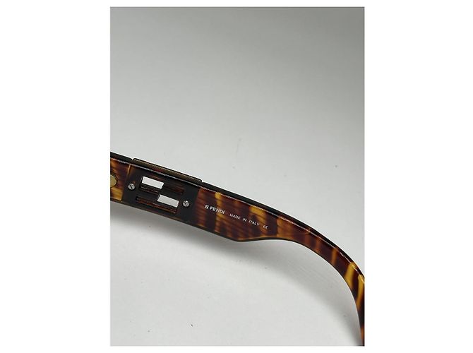 Fendi schwarze Metallsonnenbrille - Ansicht 4