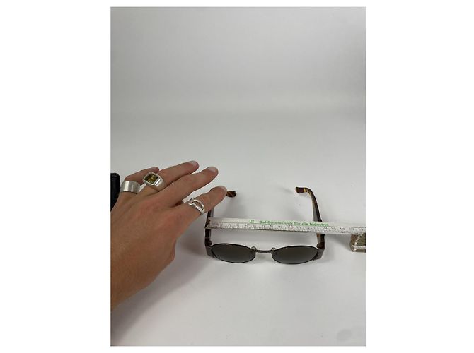 Fendi schwarze Metallsonnenbrille - Ansicht 5