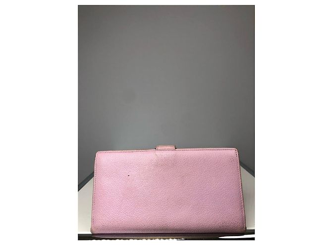 Bulgari Bvlgari Serpenti rosa Leder Geldbörse Pink - Ansicht 2