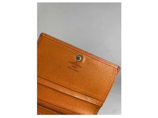 Louis Vuitton Twist orange Leder Geldbörse - Ansicht 4