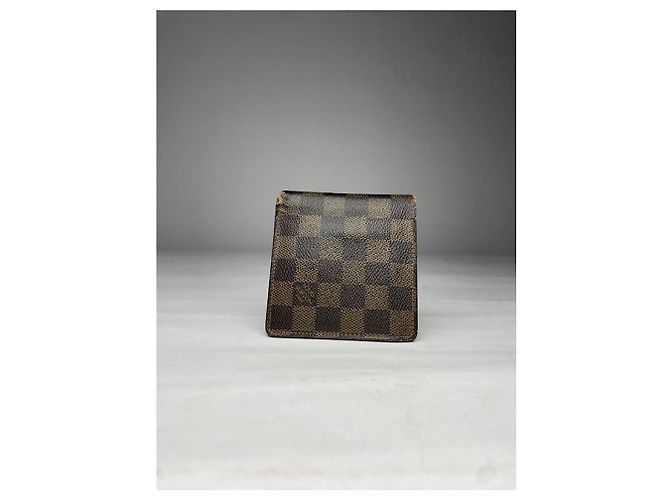 Portafoglio in pelle marrone Couverture Passeport Louis Vuitton - vista 4