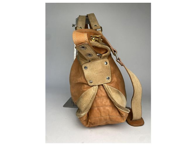 Céline Borsa da viaggio in pelle marrone Celine - vista 3