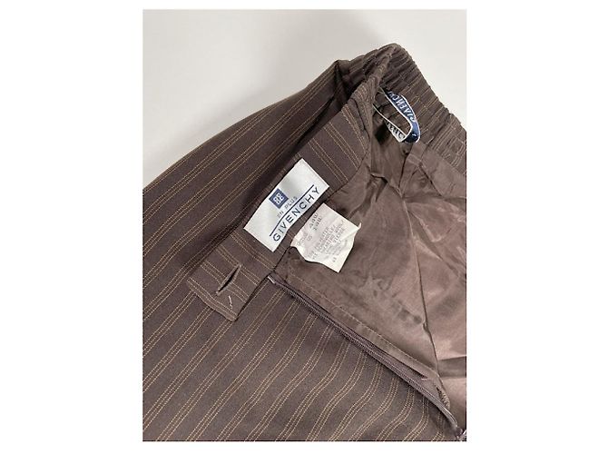 Brauner Wollrock von Givenchy - Ansicht 5