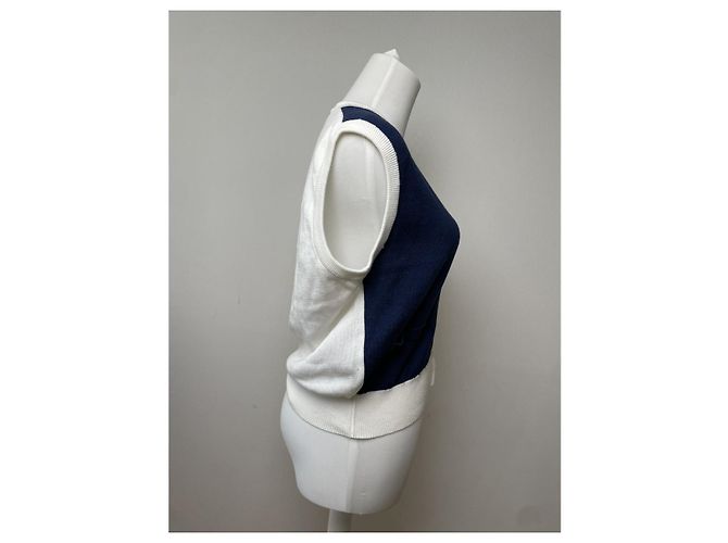 Weißes Baumwollstrickwaren von Balenciaga - Ansicht 3