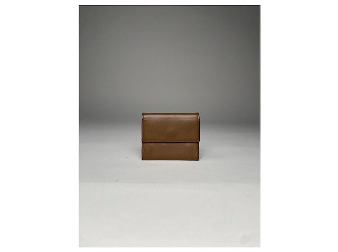 Borsa in pelle marrone Prada - vista 3