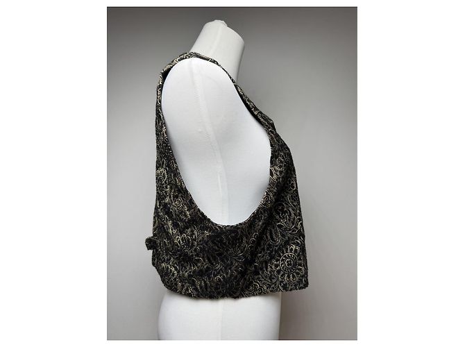 Autre Marque Kansai Yamamoto schwarze Wollstrickware - Ansicht 2