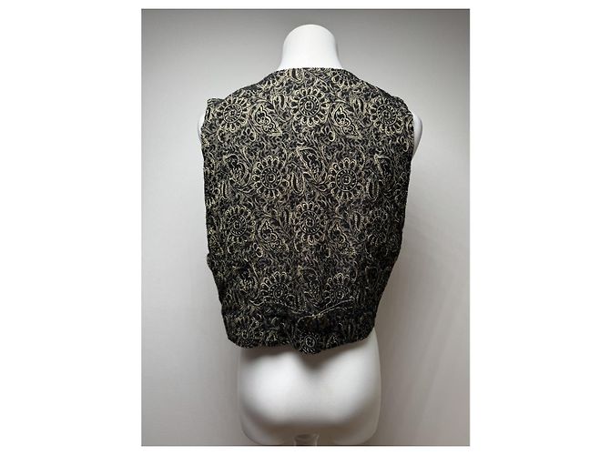 Autre Marque Kansai Yamamoto schwarze Wollstrickware - Ansicht 3