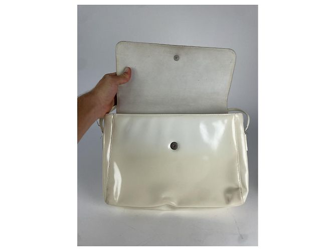 Sac à main en cuir blanc Gucci Jackie 1961 - vue 2