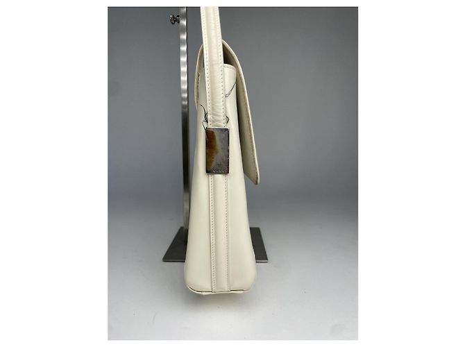 Sac à main en cuir blanc Gucci Jackie 1961 - vue 4