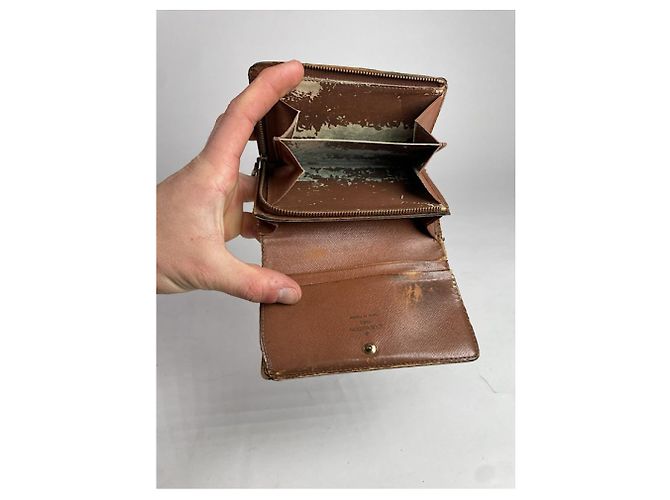 Louis Vuitton Iris braune Lederbörse - Ansicht 5