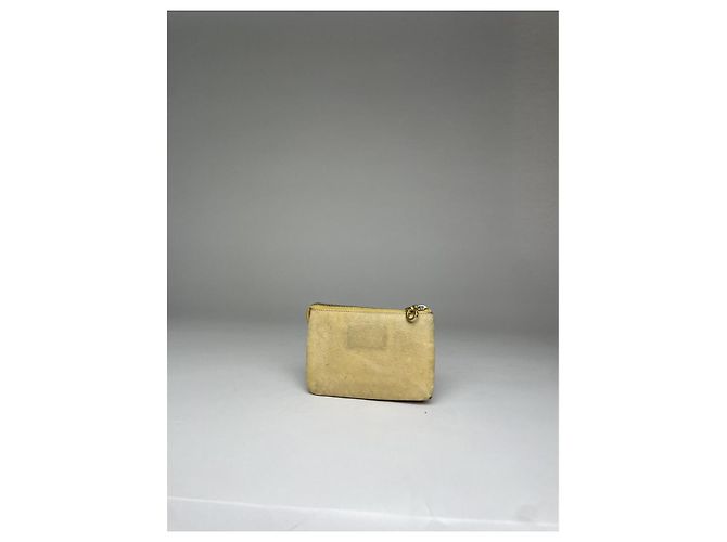 Billetera de cuero beige Salvatore Ferragamo - vista 3