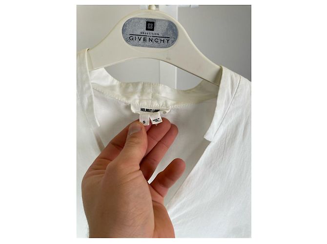 Helmut Lang Malha de Algodão Branca Branco - vista 4