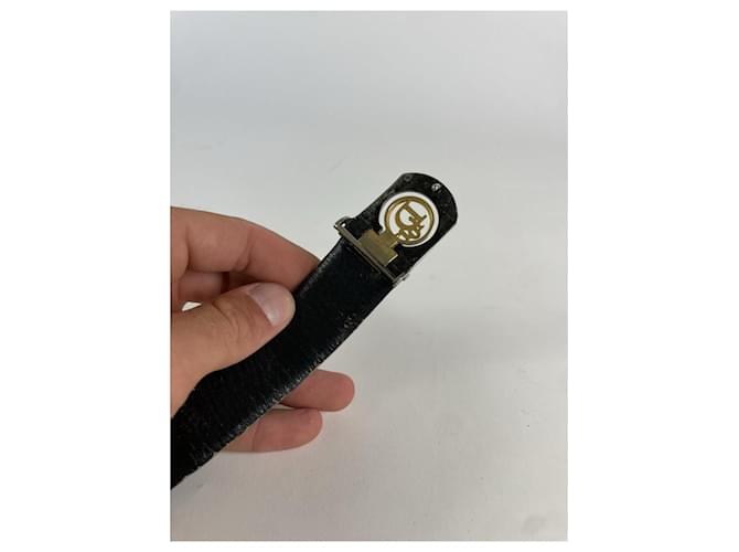 Cinturón de cuero marrón Dior Saddle Castaño - vista 2