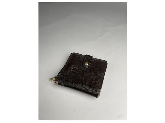 Louis Vuitton Zippy Geldbörse aus braunem Leder - Ansicht 2