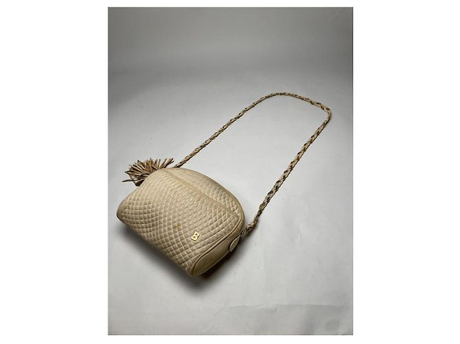 Bally Beiger Lederhandtasche - Ansicht 3