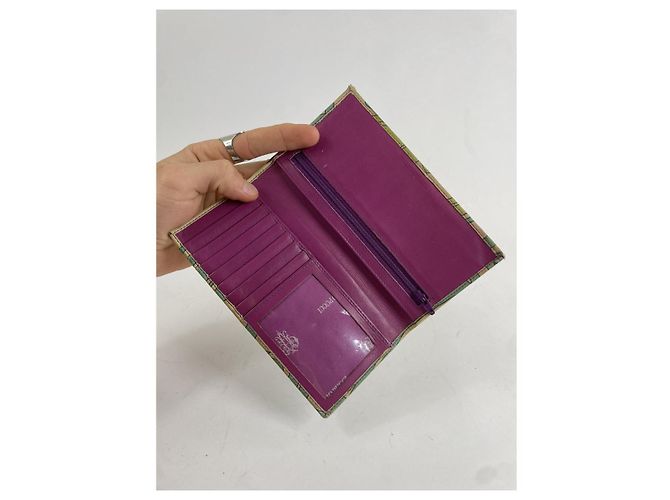 Emilio Pucci mehrfarbige Lederhandtasche Mehrfarben - Ansicht 3