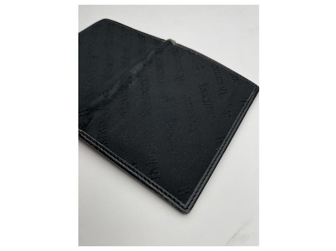 Borsa in cotone nero Vivienne Westwood - vista 5