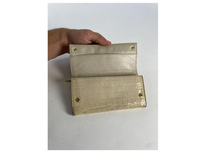 Cartera de cuero blanco Miu Miu - vista 5