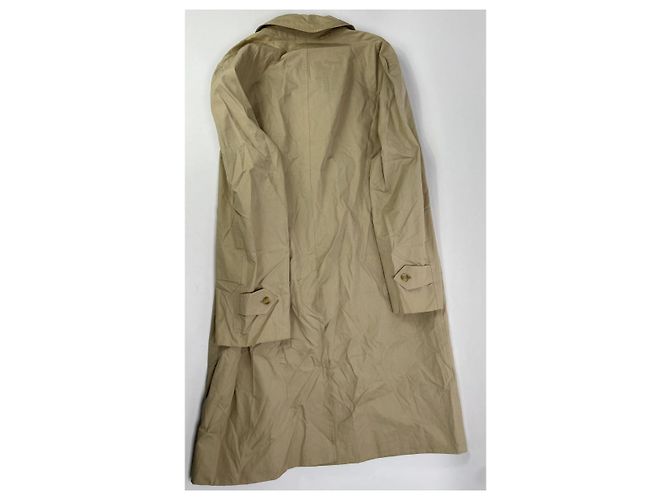 Abrigo de algodón beige de Burberry - vista 4