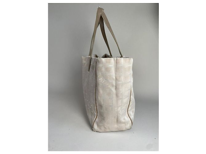Chanel Beiger Polyester-Handtasche - Ansicht 5