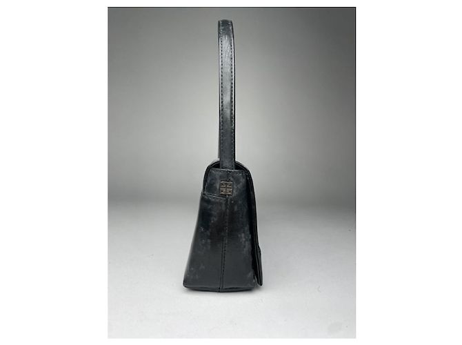 Borsa a mano in pelle verniciata nera Givenchy Whip Nero - vista 2