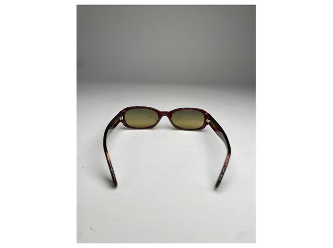 Fendi rote Kunststoffsonnenbrille - Ansicht 3