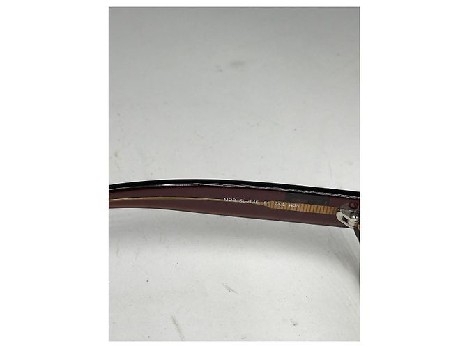 Fendi rote Kunststoffsonnenbrille - Ansicht 4