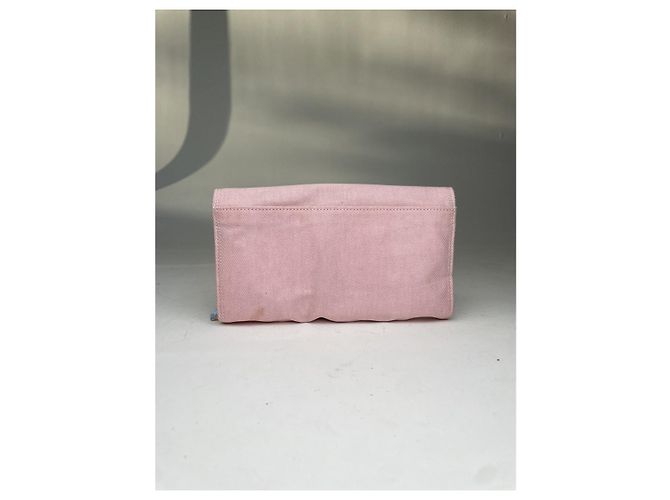 Courreges Cartera de algodón rosa Courrèges - vista 2