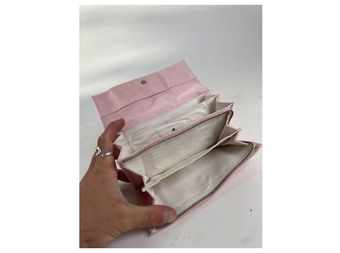 Courreges Cartera de algodón rosa Courrèges - vista 3