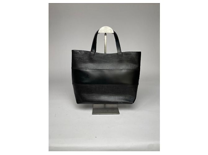 Autre Marque Borsa in pelle nera non firmata Nero - vista 5