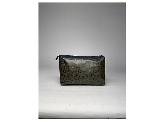Céline Clutch in pelle nera Celine Trotteur Nero - vista 4