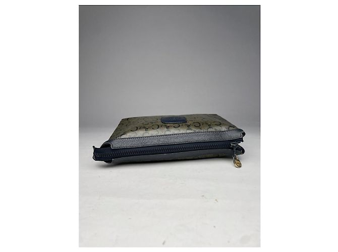 Céline Clutch in pelle nera Celine Trotteur Nero - vista 5