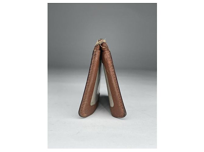 Bolso de cuero marrón diario de Louis Vuitton Castaño - vista 4