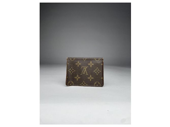 Bolso de cuero marrón diario de Louis Vuitton Castaño - vista 5
