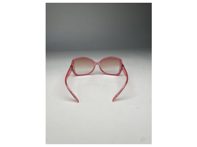 Gafas de sol de plástico rosa Loewe - vista 3