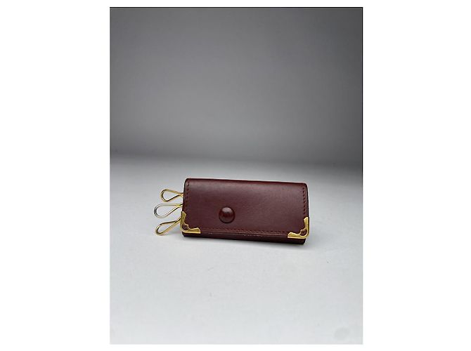 Cartier Bordeaux Lackleder Tasche - Ansicht 2